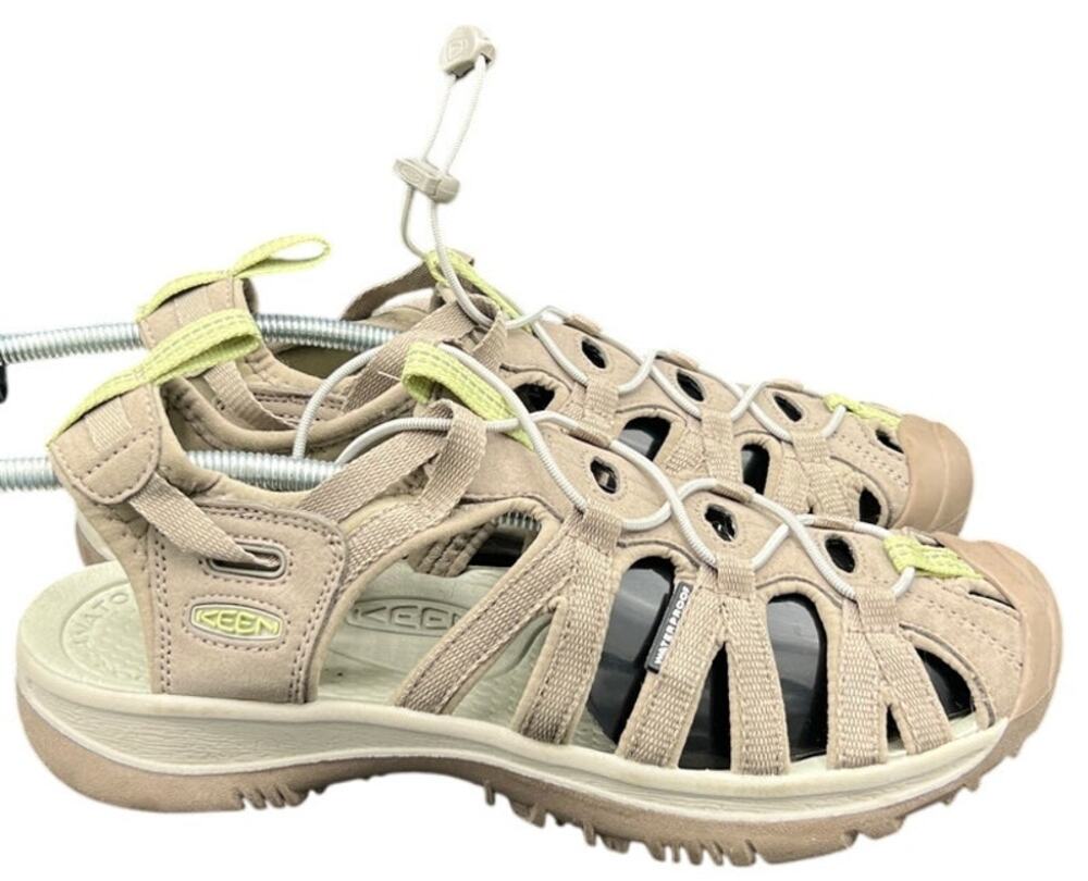 🌿 KEEN Whisper 10 Tan Hiking Water Sandals – Sport Outdoor Shoes